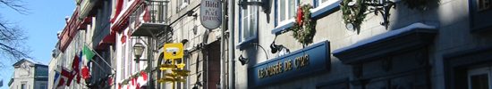 A street in Quebec city